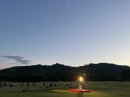 星空ヨガの様子