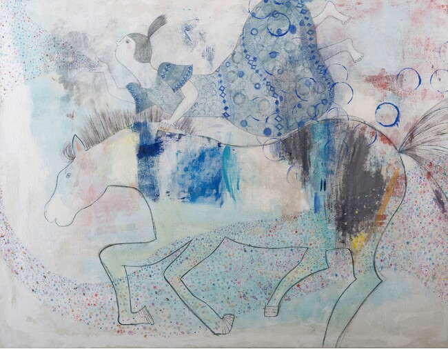 蟹江杏の世界、最新作とともに