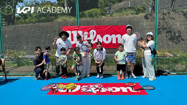 【KPI ACADEMY】元日本ランク9位・岡田上千晶プロによるジュニアテニスイベント「楽しいテニス体験会」 KPIPARKにて開催