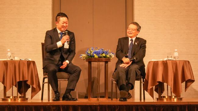 日商 小林会頭 × 日本YEG 小野会長が対談　　　　　　　　　　　　～未来を担う経営者に語った地方創生と青年部の使命～