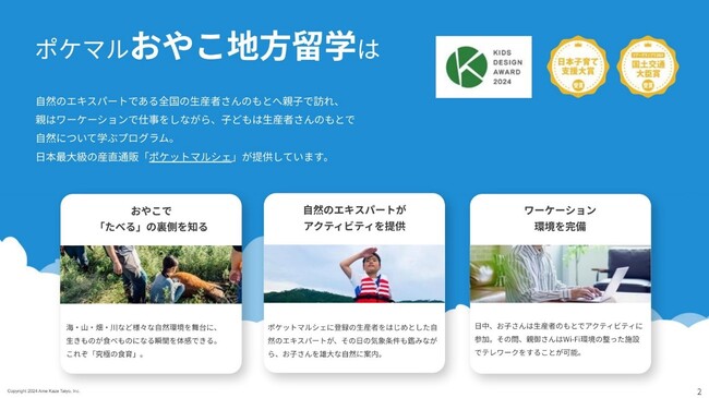 親子で“食”と“自然”を体感する「ポケマルおやこ地方留学」福岡プログラム