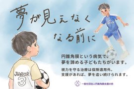 円錐角膜治療にご支援をお願いします 円錐角膜治療にご支援をお願いします