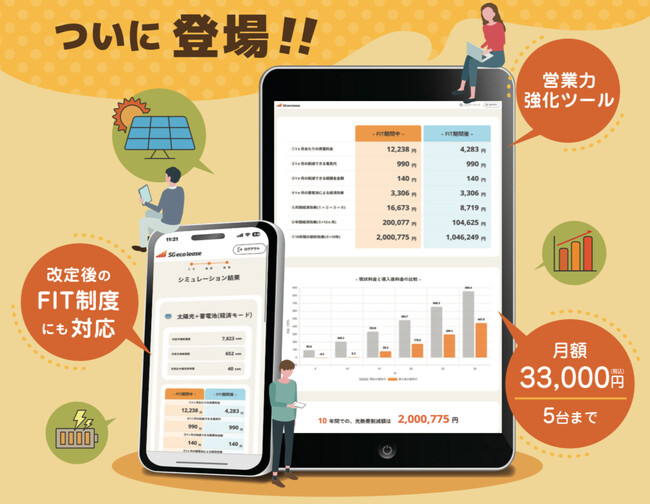 たった3分で未来を予測！ 誰でも使える太陽光・蓄電池「経済効果シミュレーションシステム」で営業活動が劇的に変わる！