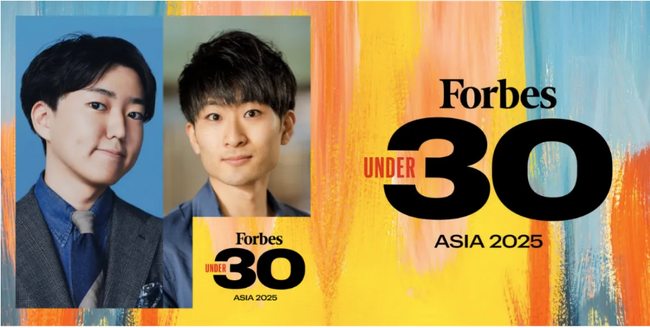 「Forbes 30 UNDER 30 2025 Asia」に、neoAI CEO千葉駿介とCOO寺澤滉士良が選出！