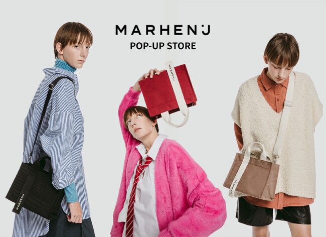韓国ブランド MARHEN.J ( マルヘンジェイ ) が日本初上陸！東京と大阪の百貨店で POP-UP / 女優キム・ソヒョンがミューズを務めるバッグが人気のグローバルヴィーガンファッションブランド