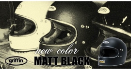英国発ヘルメットブランド「Griffin」よりスピードスターシリーズの新色「マットブラック」が登場 英国発ヘルメットブランド「Griffin」よりスピードスターシリーズの新色「マットブラック」が登場