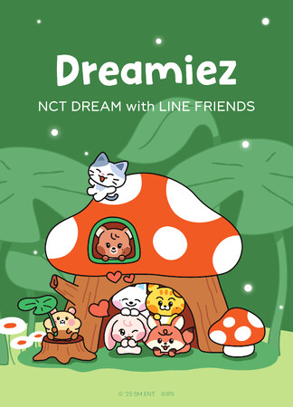 LINE FRIENDS、NCT DREAMのIP公式商品ビジネス展開をスタート。新しいキャラクター「Dreamiez」公開。