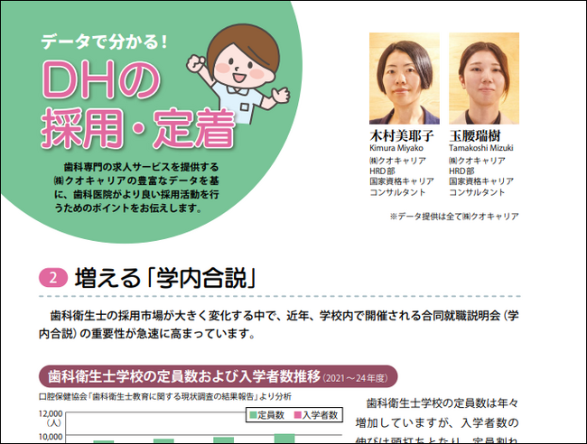 【学内合説実施校が約3倍に急増！】クオキャリアが歯科医院経営・総合情報誌『アポロニア21』6月号に連載記事を掲載 ― テーマは増える学内合説（学校内合同就職説明会）―