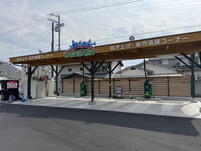 ヤマウチセルフ多肥に四国最大級の洗車場がオープン！