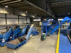 飲料容器リサイクル設備例