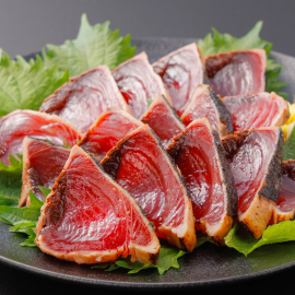 藁焼きかつおたたき 藁焼きかつおたたき