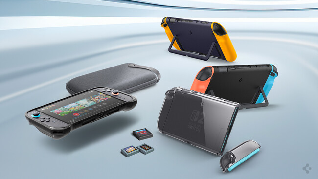 【期間限定】Spigen、Nintendo Switch 2対応アクセサリーを10％OFF！6/9までの期間限定SALE