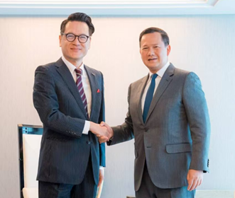 カンボジア首相×新都グループ　金属輸出と環境協力で合意