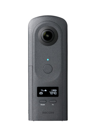 業務支援サービスと一体型で提供する360度カメラ「RICOH360 THETA A1」を新発売