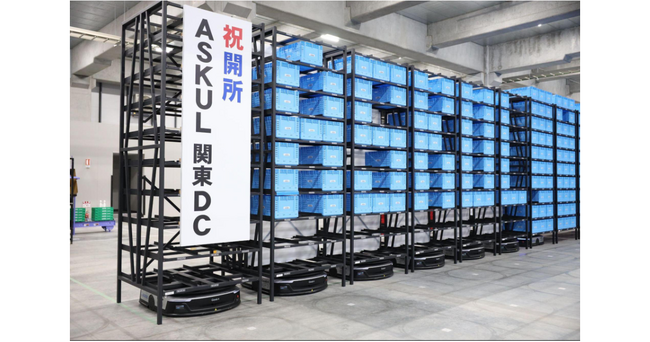 ギークプラス、最新GTPソリューション「PopPick」444台をASKUL関東DCに導入