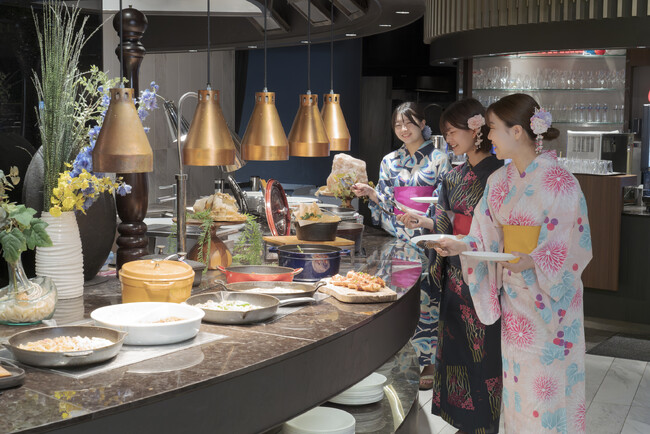 【リーガロイヤルホテル京都】浴衣でお越しいただいた方に涼しげなプレゼントをご用意！『浴衣で愉しむ！夏のビュッフェキャンペーン』実施