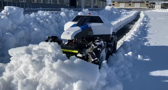 革新的除雪ソリューション「除雪ドローン(R)-陸上ドローン・UGV-」を導入～エバーブルーテクノロジーズと代理店契約を締結、レンタル提供を開始します～