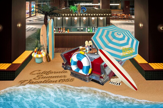 【1955 東京ベイ】50sカリフォルニアのサーフカルチャーをテーマにした自由で陽気な夏のひと時を楽しめるイベント「California Summer Vacation 1955」初開催