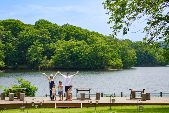 今年の夏は湖と森の里山リゾートへ!