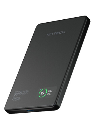 【リアルタイム表示×極薄8.7mm】視覚で残量がわかるQi2モバイルバッテリー登場「MagOn Prime 5000」新発売