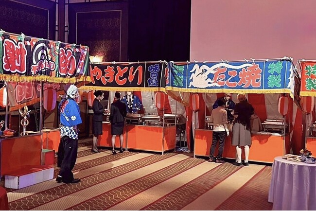 オフィスがお祭り会場に大変身!Z世代も盛り上がる“体験型ケータリング”登場―