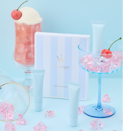 ＜Wonjungyo＞日中のぷっくり（※）グロス効果＆濃密保湿ができるリップマスクに透明感アップ（※）なブルーカラーが限定登場！
