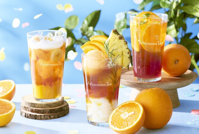 【Afternoon Tea】アイスティーのお祭り「夏のティーフェス」を初開催！パフェのような新作デザートティーや、“アイスティーの日”限定の無料ウェルカムティーなど