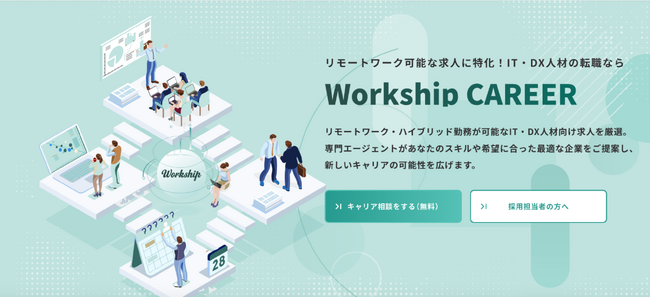 フリーランス・副業人材のトランジション採用を支援するサービス「Workship CAREER（ワークシップキャリア）」をリリース