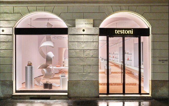 Testoniがミラノに新しいグローバル旗艦店をオープン