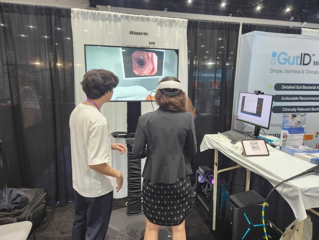 世界最大級の消化器学会DDW 2025（米国）でVR内視鏡トレーニングシステムを初公開、XR Japan