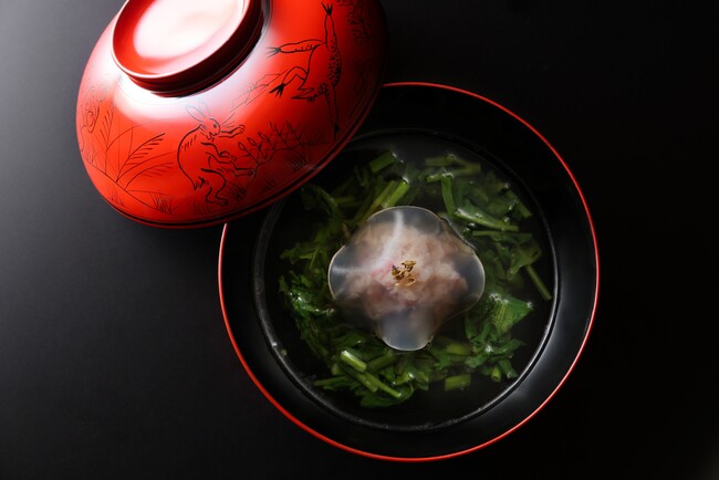 【星のや京都】京都の伝統技法に、ネパール山椒やラルドなどの世界の妙味を加えた夏の会席料理「真味自在・夏」提供開始