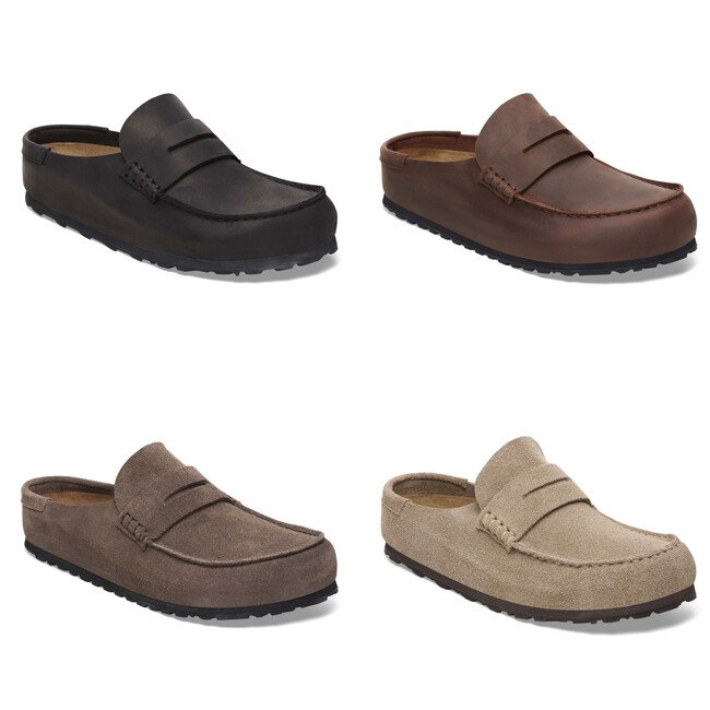 ローファーとクロッグのハイブリッド、BIRKENSTOCKのNAPLESがユニセックスなスタイルでアップデート