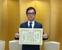 ポラスハウジング千葉株式会社の髙橋 紘一が令和7年度「優秀技能者表彰」を受けました