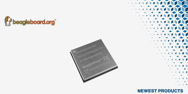 マウザー、BeagleBoard BeagleMod CC33 Wi-Fi(R) 6とBLUETOOTH(R) 5.4モジュールの取り扱いを開始
