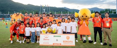 カンロ×レノファ山口FC「カンロ冠マッチ2025」を開催！創業の地 光市の従業員を試合観戦に招待地元への感謝をこめ、1,000名に来場者プレゼントも
