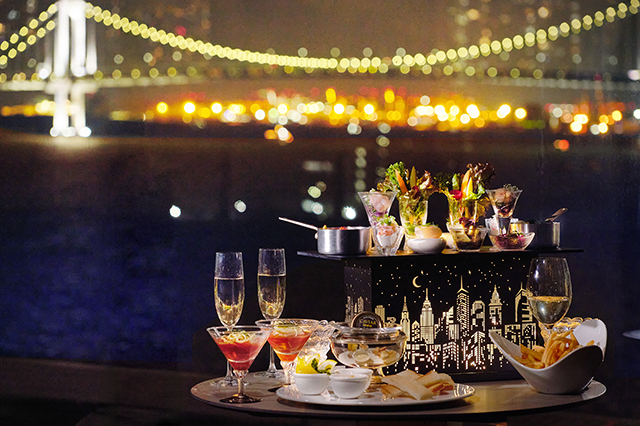 シャンパン、ビールが飲み放題のフリーフロープランがスタート｜更に本格グリルフレンチが楽しめる「Manhattan Nights Stand」が新登場