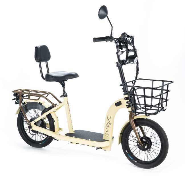 ミセスをターゲットにした特定小型原付のメルローズがデビュー!
