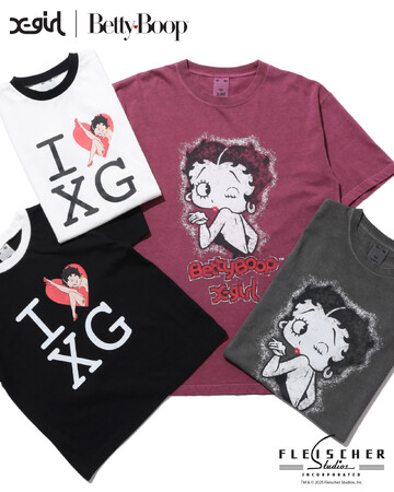 X-girl × BETTY BOOP(TM) コラボレーションコレクション発売決定