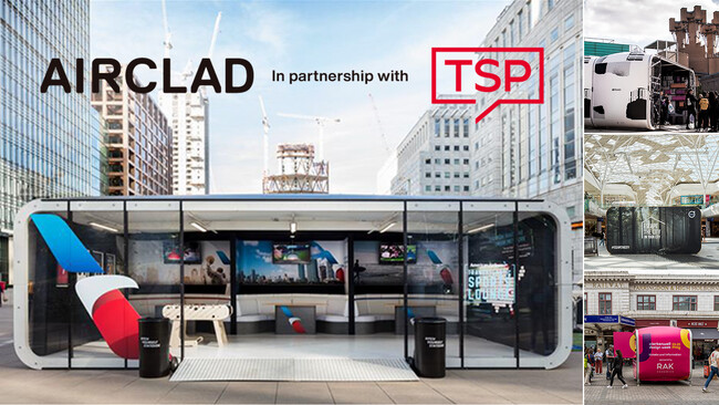 TSP太陽株式会社がEU発の イベントアーキテクチャ ブランド「AIRCLAD Ｘ」のレンタル販売パートナー募集を開始