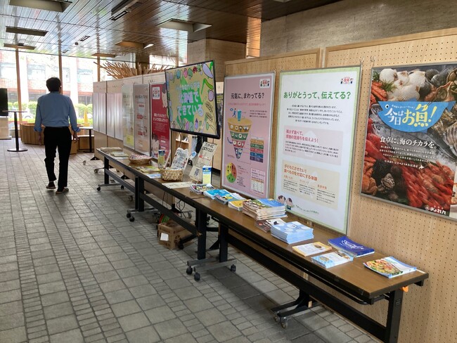 【食育・食品ロス削減】食育・食品ロス削減に関するパネル展を開催しました！