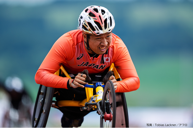 モリサワ所属の佐藤友祈選手が6月7日・8日開催の「2025ジャパンパラ陸上競技大会」にて1500ｍ、400ｍ、100ｍの3種目に出場