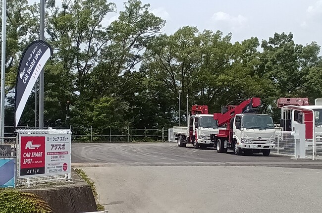 無人レンタカー貸出・返却サービス「アクスポ」甲斐営業所に新規出店