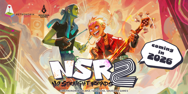 『No Straight Roads 2』のパブリッシャーが集英社ゲームズに決定！パワーアップして2026年に発売！
