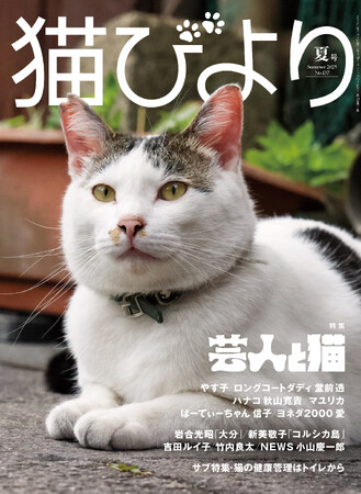 【芸人と猫】やす子・ロングコートダディ 堂前・ハナコ 秋山・ぱーてぃーちゃん 信子・マユリカ・ヨネダ2000 愛が登場『猫びより』2025年夏号が6月12日（木）に発売