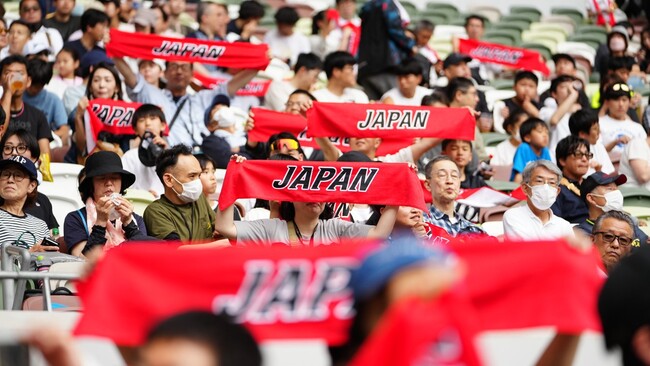 【国立競技場をサンライズレッドで染めよう】陸上日本代表応援企画 - 7/4～6 日本選手権でJAPANタオル30,000枚無料配布