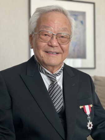 赤穂化成株式会社の代表取締役社長池上良成が旭日単光章を受章