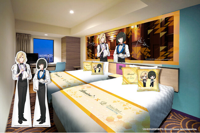【サンシャインシティプリンスホテル】アイドルマスター SideMとコラボレーションしたコンセプトルームステイプランを販売