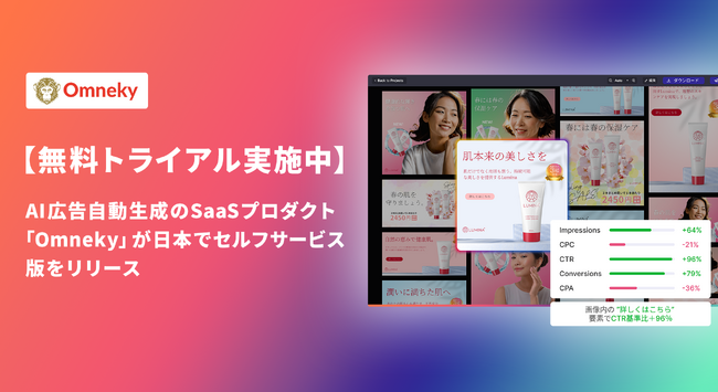 【無料トライアル実施中】AI広告自動生成のSaaSプロダクト「Omneky」が日本でセルフサービス版をリリース