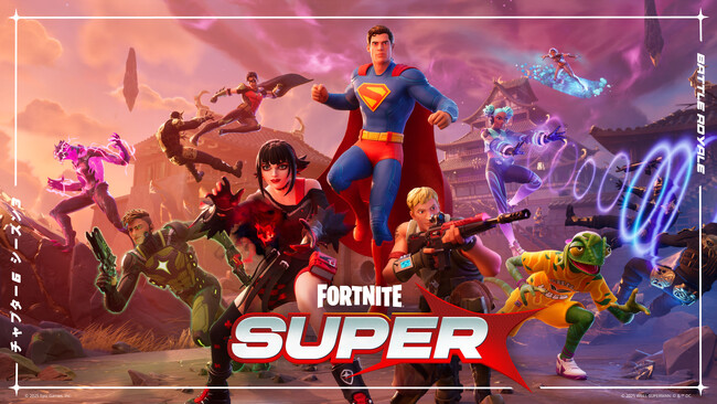 『フォートナイト バトルロイヤル チャプター6 シーズン3：SUPER』および『フォートナイト ORIGIN　チャプター1 シーズン4』が開幕