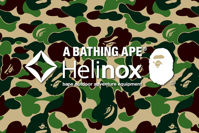 A BATHING APE(R)︎ × HELINOX